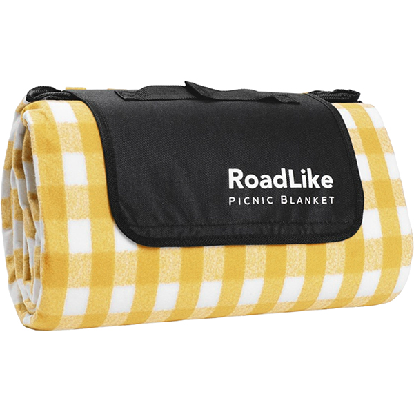 Коврик туристический RoadLike для пикника PicNic желтый