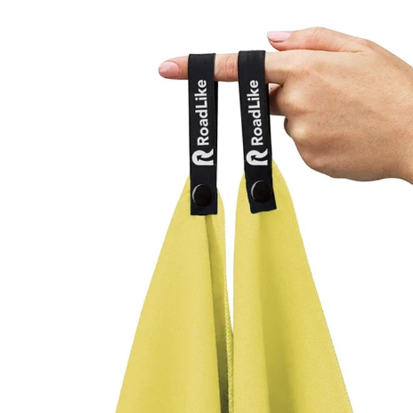 Полотенце спортивное охлаждающее RoadLike Camp 70*140 см желтый