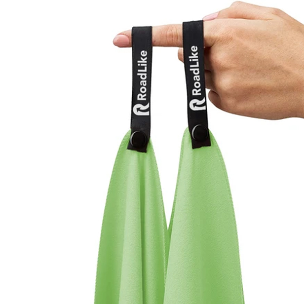 Полотенце спортивное охлаждающее RoadLike Camp 70*140 см зеленый