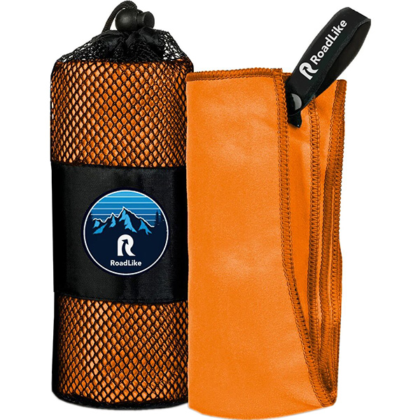 Полотенце спортивное охлаждающее RoadLike Camp 70*140 см оранжевый