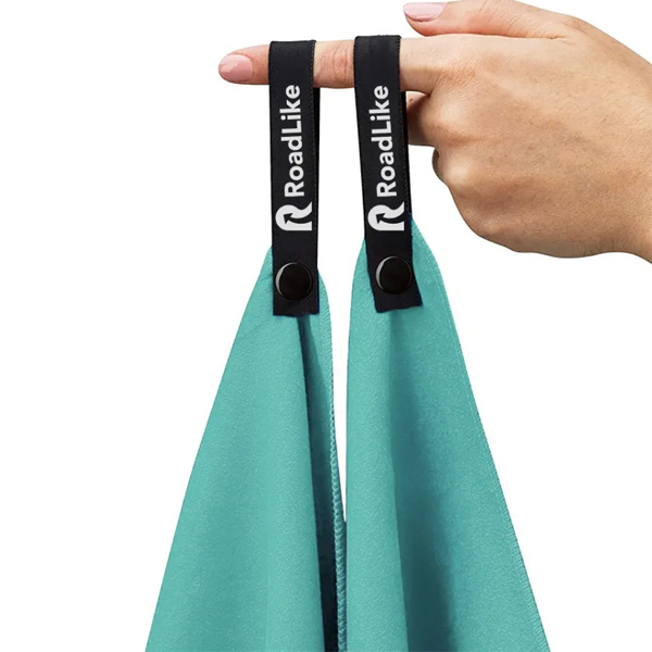 Полотенце спортивное охлаждающее RoadLike Travel 50*100 см мятный