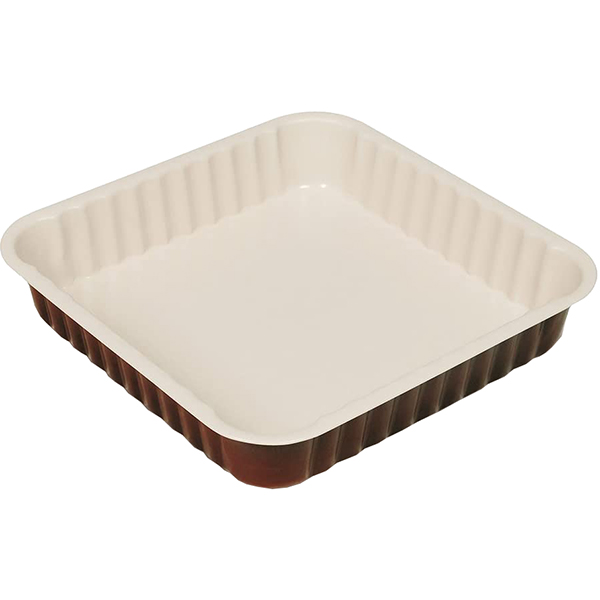 Форма для выпекания (металл) Guardini Chocoform квадратная рифленая 24х24 см