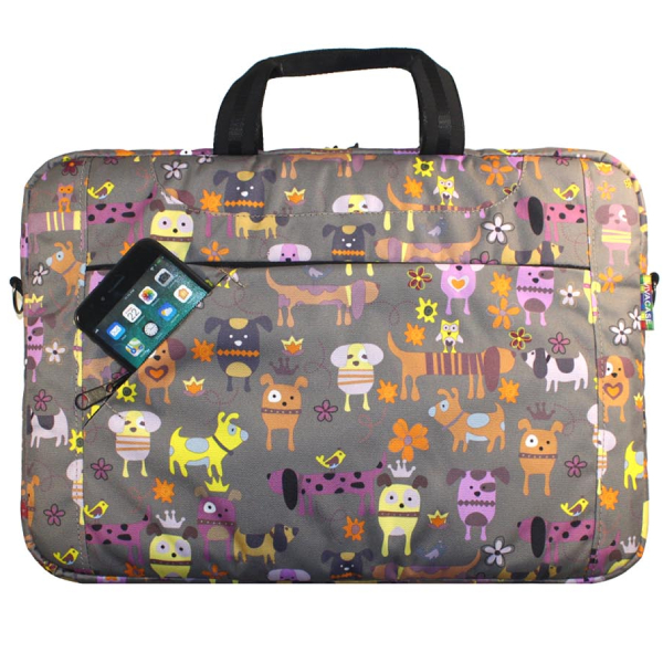 Сумка для ноутбука Vivacase City Doggy 15.6'' (VCN-CITYDG15-br)