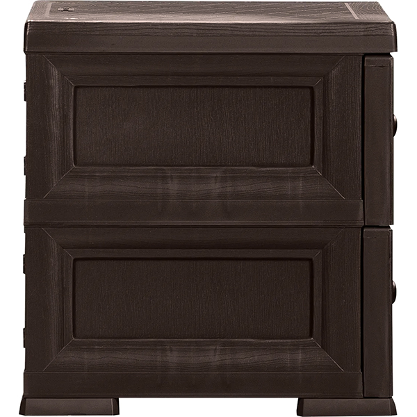 Комод интерьерный Элластик-Пласт 2 ящика (К-001 Ш)