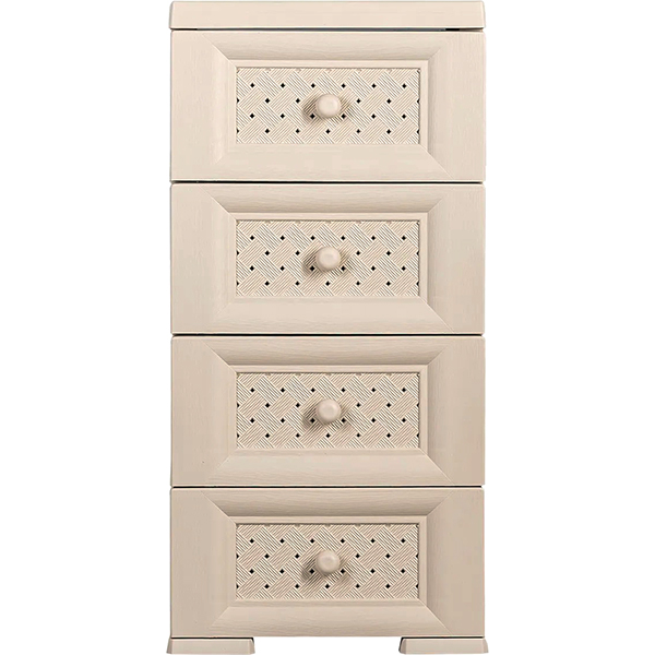 Комод интерьерный Элластик-Пласт 4 ящика (К-007 Б)