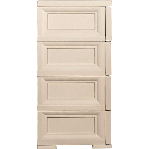 Комод интерьерный Элластик-Пласт 4 ящика (К-007 Б)