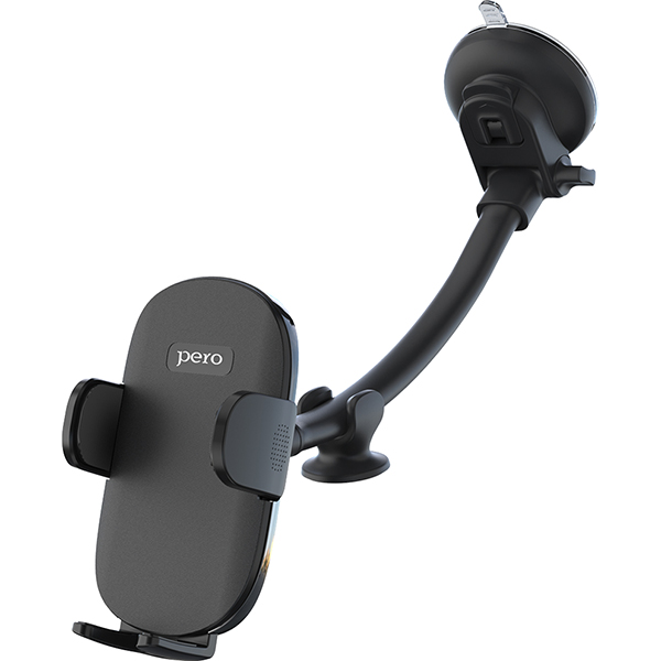 Держатель автомобильный для смартфонов Pero CH06 Gel Pad Car Holder PRAH-CH06 серый