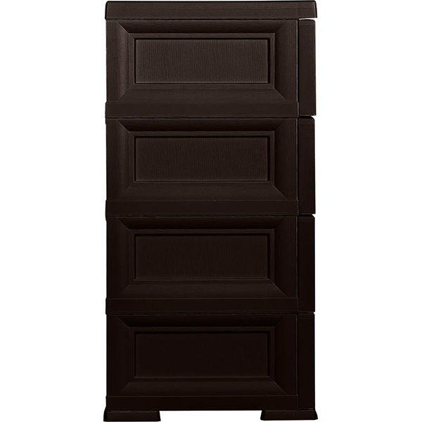 Комод интерьерный Элластик-Пласт 4 ящика (К-007 Ш)