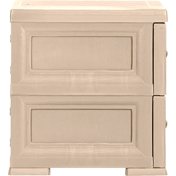 Комод интерьерный Элластик-Пласт 2 ящика (К-001 Б)