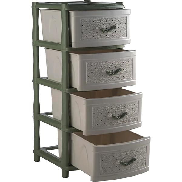 Комод интерьерный Элластик-Пласт 4 ящика (ЭП 668838)