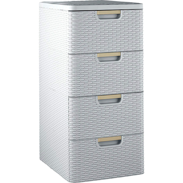 Комод интерьерный Элластик-Пласт 4 секции (ЭП 132452)