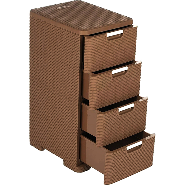 Комод интерьерный Элластик-Пласт 4 секции (ЭП 013204)