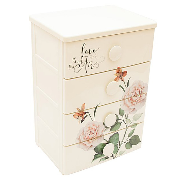 Комод интерьерный Элластик-Пласт 4 секции (ЭП 013113)