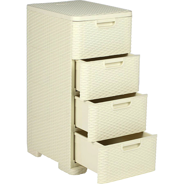 Комод интерьерный Элластик-Пласт 4 секции (ЭП 013181)