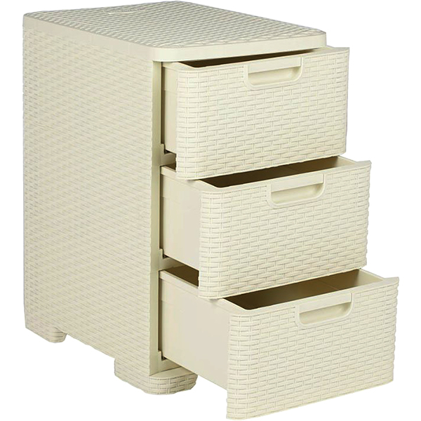 Комод интерьерный Элластик-Пласт 3 секции (ЭП 371860)