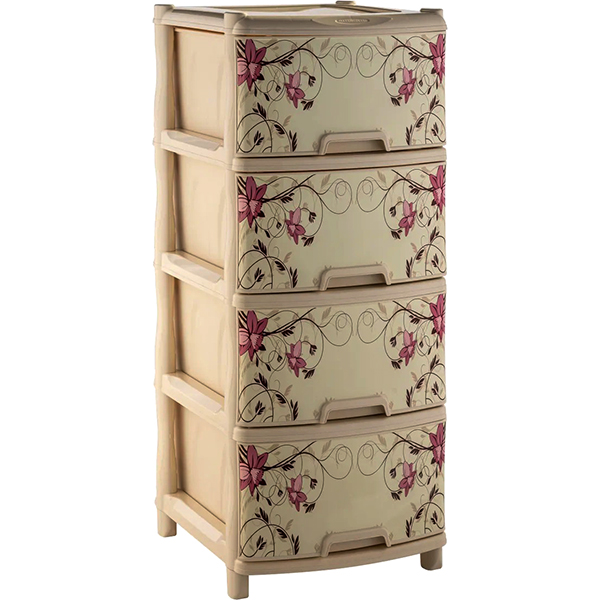 Комод интерьерный Элластик-Пласт 4 секции (ЭП 423576)