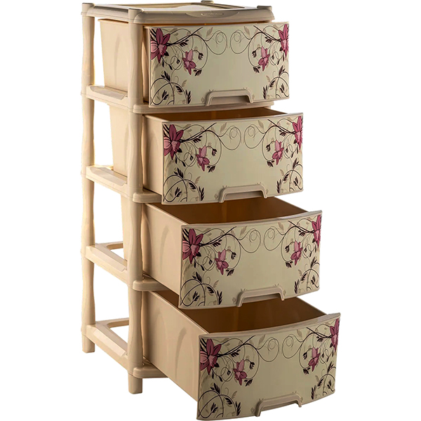 Комод интерьерный Элластик-Пласт 4 секции (ЭП 423576)