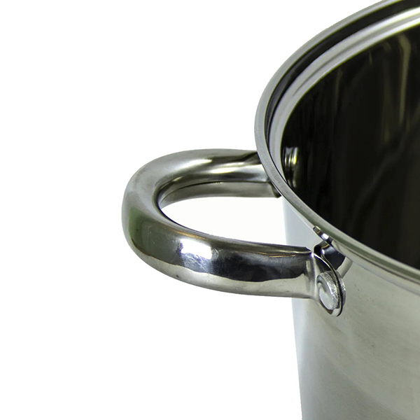 Кастрюля MERCURYHAUS Cosmo 16л 30x23см, с крышкой (MC-7034)