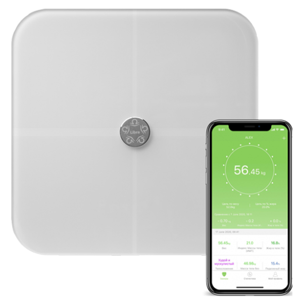 Умные весы LIBRA CS20C3 White