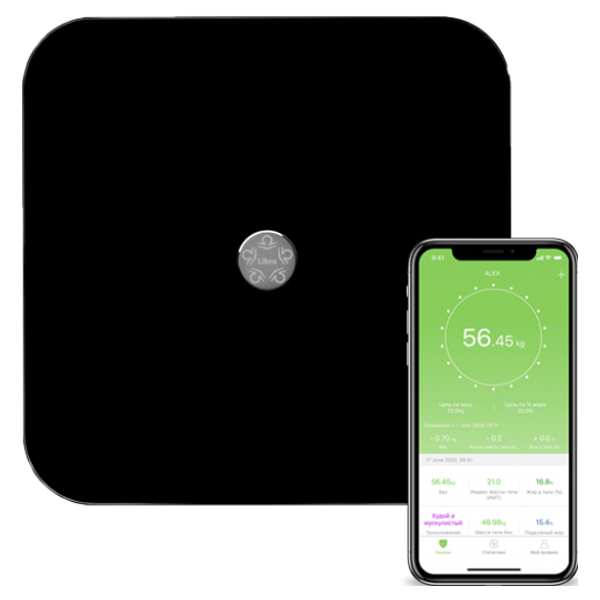 Умные весы LIBRA CS20C1 Black