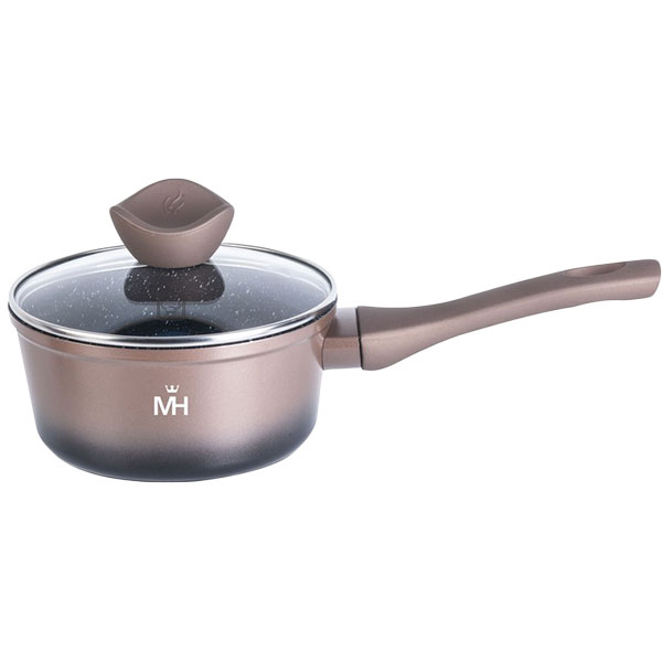 Сотейник MERCURYHAUS Flame 1,2л 16x7,5см, с крышкой (MC-1787)