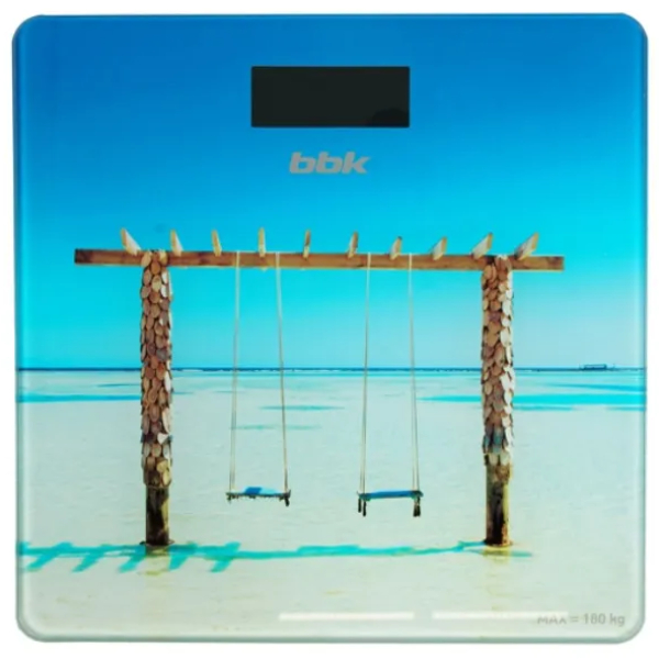 Весы напольные BBK BCS3005GE&nbsp;голубые