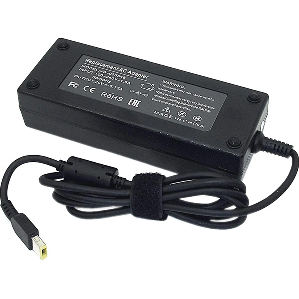 Сетевой адаптер для ноутбуков VB Lenovo 20V 6.75A 135W rectangle OEM фото