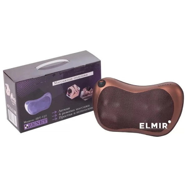 Массажная подушка электрическая Zenet ZET-727