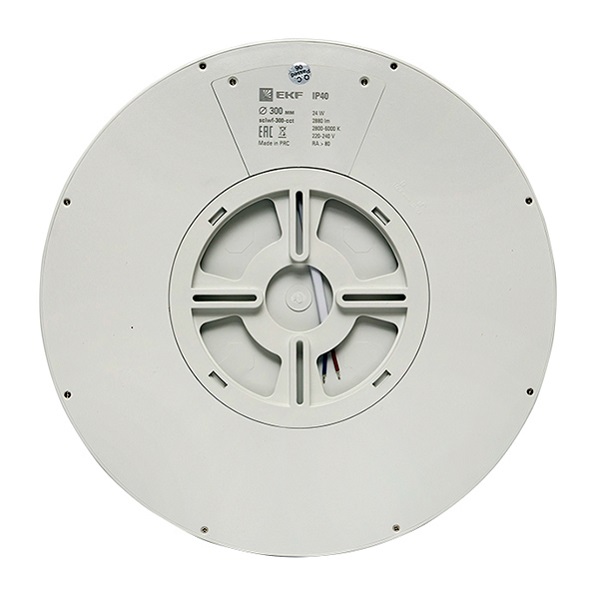 Умный светильник EKF 300 мм Connect (sclwf-300-cct)