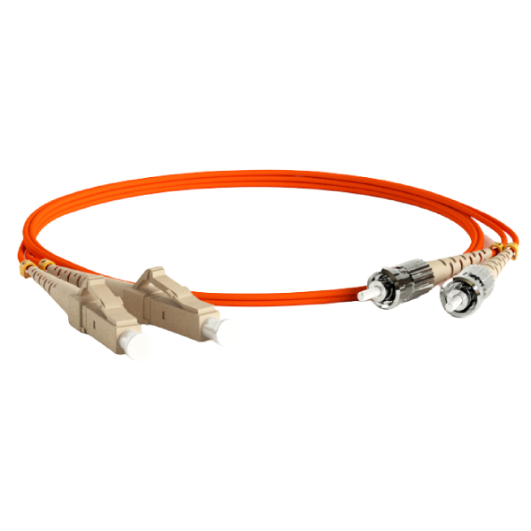 Кабель для компьютера Hyperline FC-D2-50-LC/PR-ST/PR-H-1M-LSZH-OR