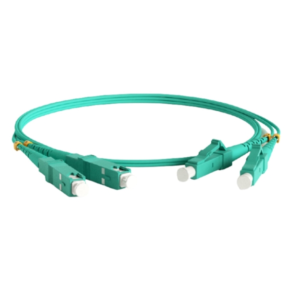 Кабель для компьютера Hyperline FC-D2-503-LC/PR-SC/PR-H-1M-LSZH-AQ