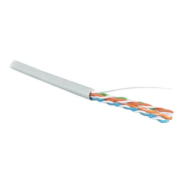 Кабель для компьютера Hyperline UUTP4-C5E-S24-IN-PVC-GY-305 (305 м) фото