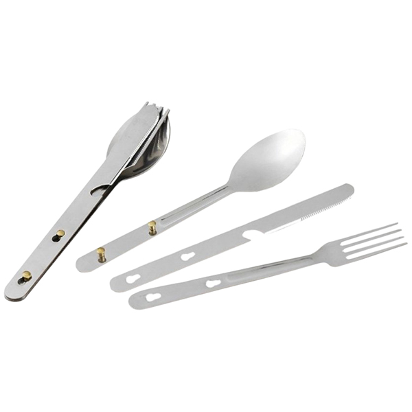 Набор посуды туристической Tramp Набор столовых приборов (TRC-003)