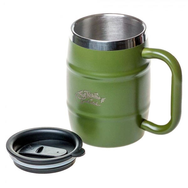 Термокружка Tramp TRC-100 0.5л, оливковый