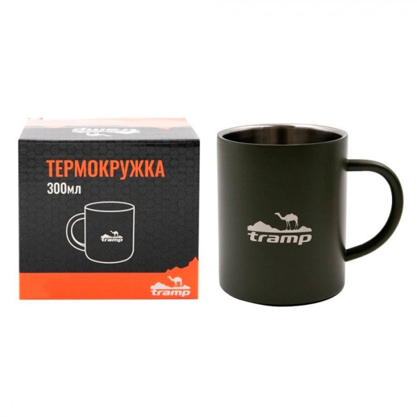 Термокружка Tramp TRC-135.12 оливковый