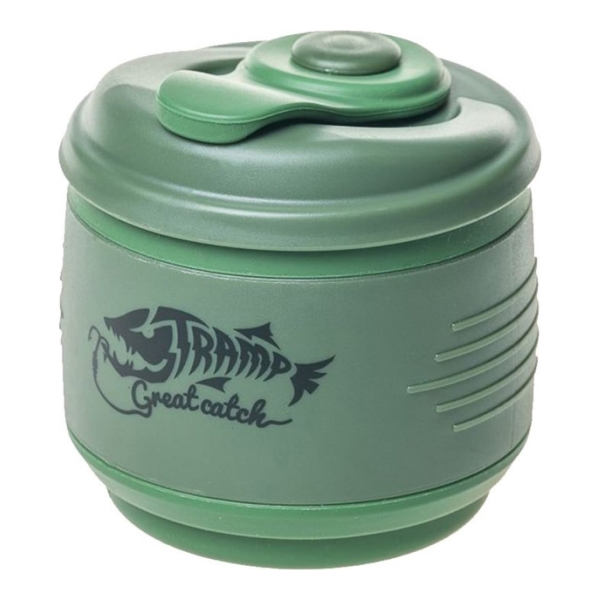 Термокружка Tramp складная с крышкой оливковый (TRC-082)
