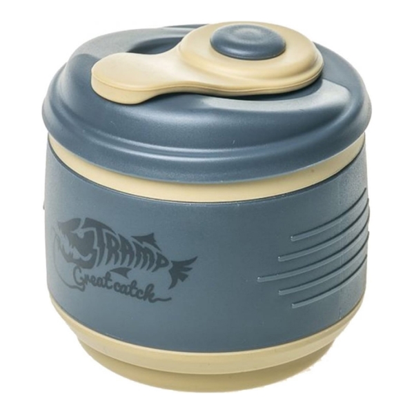 Термокружка Tramp складная с крышкой песочный (TRC-082)