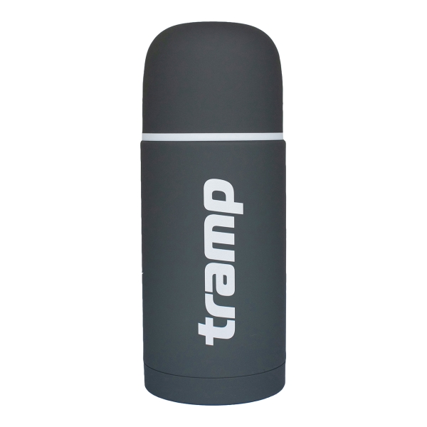 Термос Tramp Soft Touch 0.75 л. серый (TRC-108)