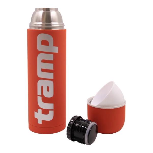 Термос Tramp Soft Touch 1.0 л.оранжевй (TRC-109)