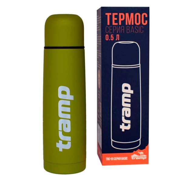 Термос Tramp Basic 0.5 л. оливковый (TRC-111)