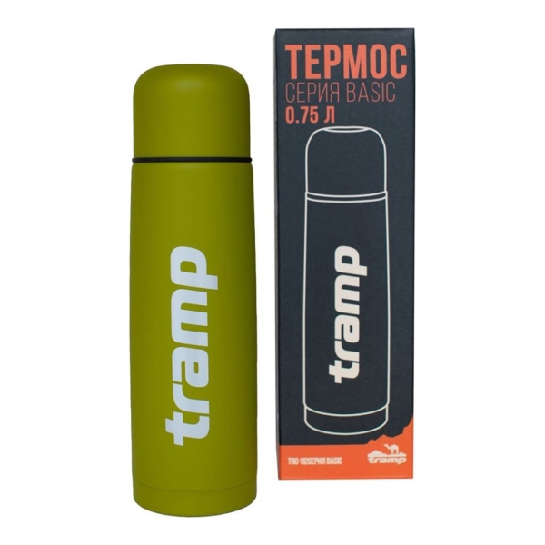 Термос Tramp Basic 0.75 л. оливковый (TRC-112)