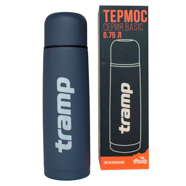 Термос Tramp Basic 0.75 л. серый (TRC-112)