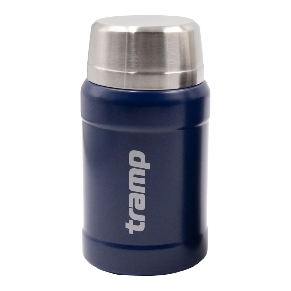 Термос Tramp с широким горлом 0.8 л синий (TRC-132)