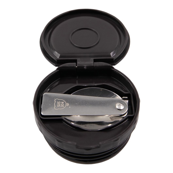 Термос Tramp с широким горлом 0.8 л синий (TRC-132)