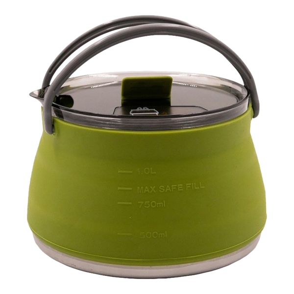 Чайник Tramp Чайник складной 1л. Оливковый фото