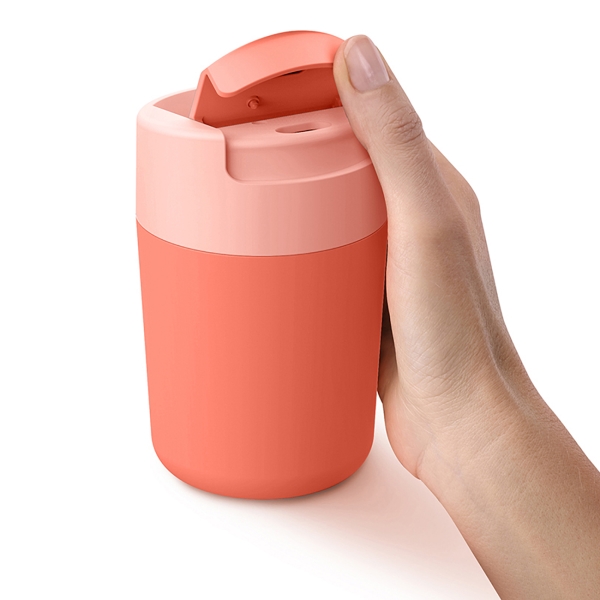 Термокружка Joseph Joseph Sipp 340 мл коралловая (81123)