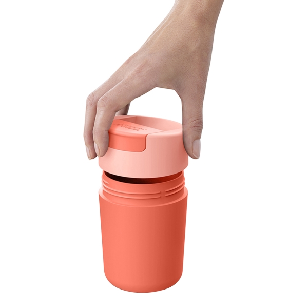 Термокружка Joseph Joseph Sipp 340 мл коралловая (81123)
