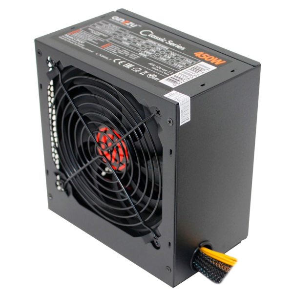 Блок питания Ginzzu CB450 12см