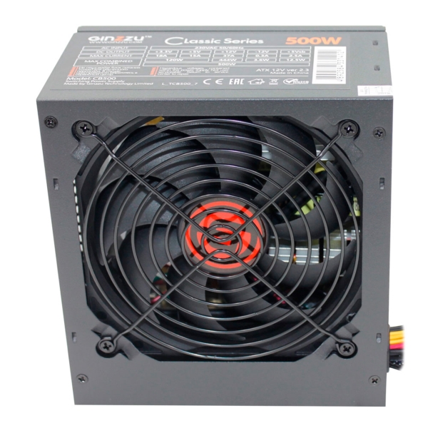 Блок питания Ginzzu CB500 12см