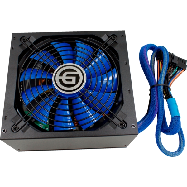 Блок питания Ginzzu MC600 14см 80+Bronze